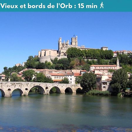 Elegant Studio Climatise 'Alma 2' - Coeur De Beziers - Wifi Fibre - Netflix Екстериор снимка